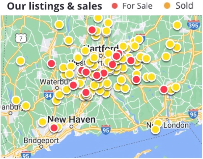 listings and sales